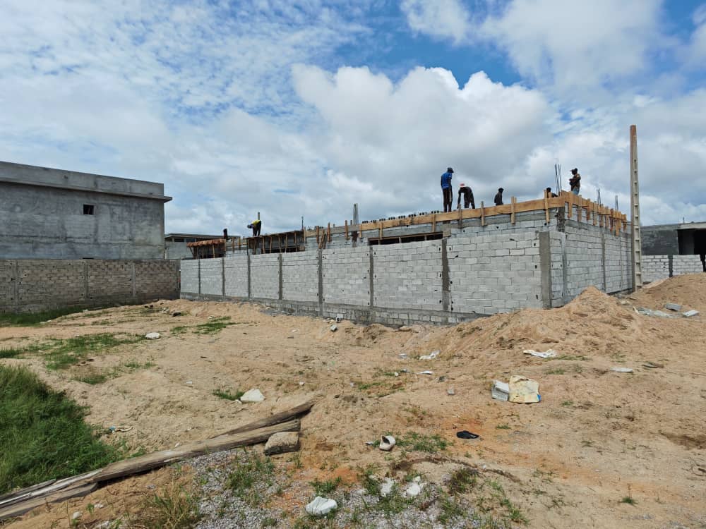 Avancement des Travaux : Vue du Site