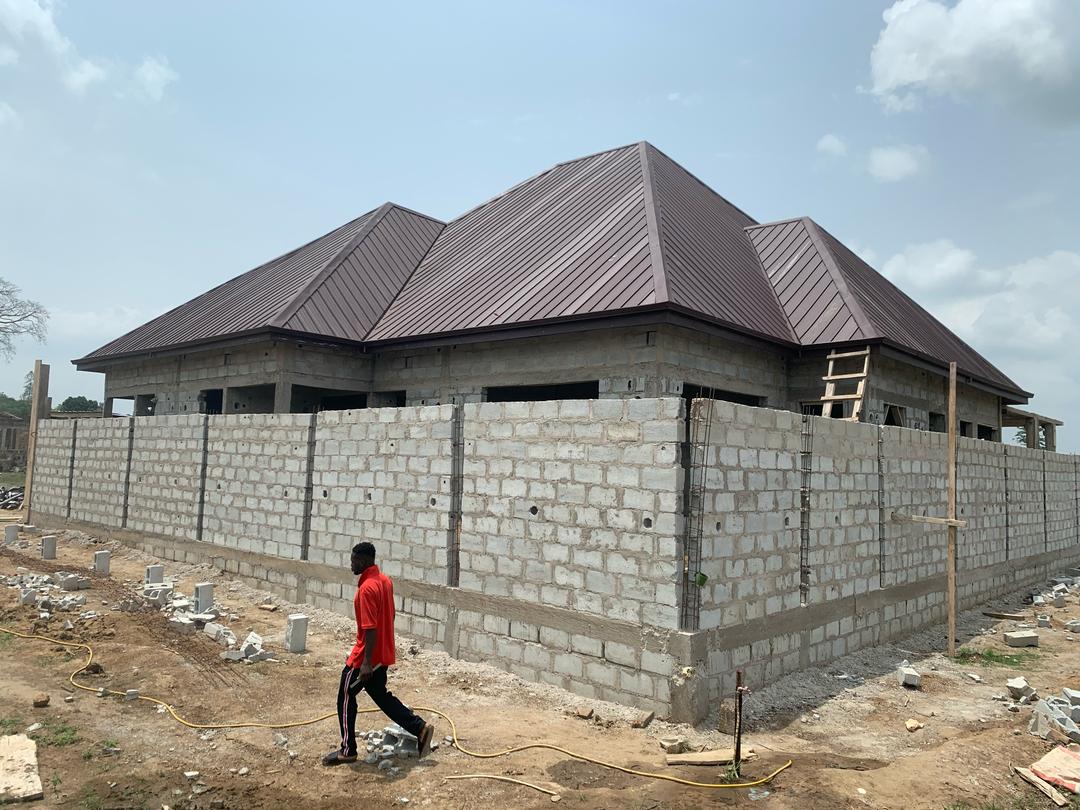 Réalisation de toiture anglaise